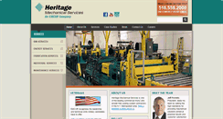 Desktop Screenshot of heritagemech.com